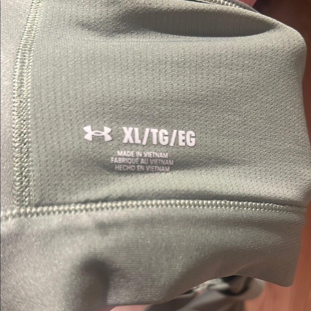 Under Armour Light Gray Performance Shirt